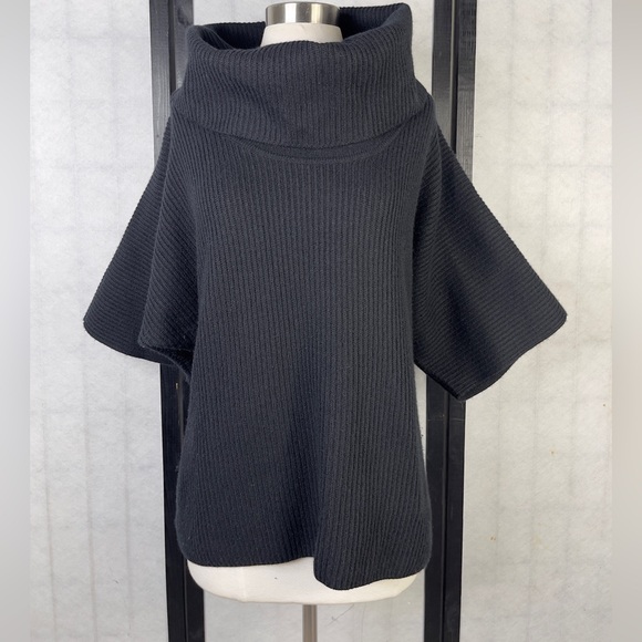 St. John Sweaters - St. John Black Cowl Neck Sweater